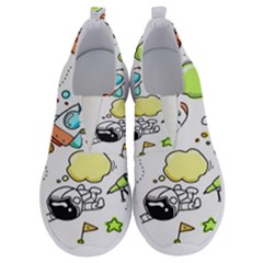 Sketch Cartoon Space Set No Lace Lightweight Shoes by Hannah976