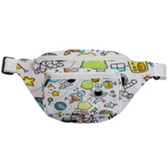 Sketch Cartoon Space Set Fanny Pack