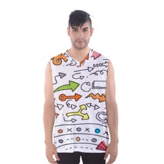 Desktop Pattern Art Graphic Design Men s Basketball Tank Top