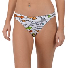 Desktop Pattern Art Graphic Design Band Bikini Bottoms by Hannah976