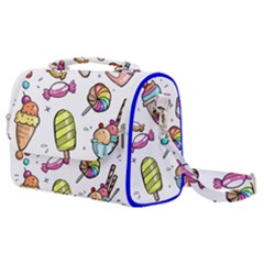 Doodle Cartoon Drawn Cone Food Satchel Shoulder Bag by Hannah976