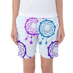 Dreamcatcher Dream Catcher Pattern Women s Basketball Shorts