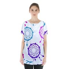 Dreamcatcher Dream Catcher Pattern Skirt Hem Sports Top