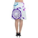 Dreamcatcher Dream Catcher Pattern Chiffon Wrap Front Skirt View2