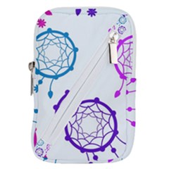 Dreamcatcher Dream Catcher Pattern Belt Pouch Bag (large) by Hannah976