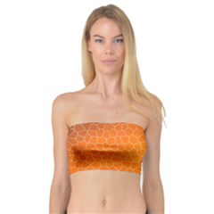 Orange Mosaic Structure Background Bandeau Top