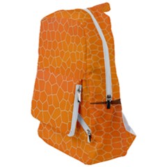 Orange Mosaic Structure Background Travelers  Backpack