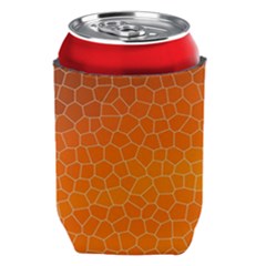 Orange Mosaic Structure Background Can Holder