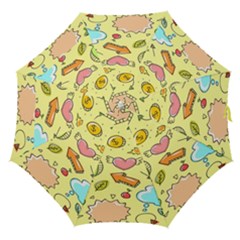 Cute Sketch Child Graphic Funny Straight Umbrellas by Hannah976