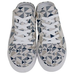 Geometric Triangle Modern Mosaic Half Slippers