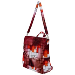 Pattern Structure Light Patterns Crossbody Backpack by Hannah976