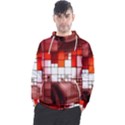 Pattern Structure Light Patterns Men s Pullover Hoodie View1