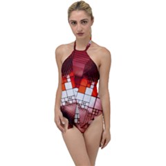 Pattern Structure Light Patterns Go With The Flow One Piece Swimsuit by Hannah976