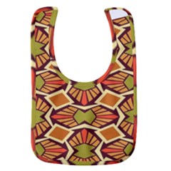 Geometry Shape Retro Trendy Symbol Baby Bib