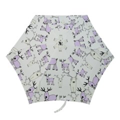 Cute Deers  Mini Folding Umbrellas