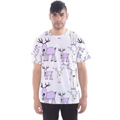 Cute Deers  Men s Sport Mesh T-shirt