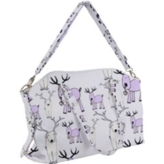 Cute Deers  Canvas Crossbody Bag