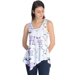 Cute Deers  Sleeveless Tunic