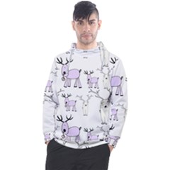 Cute Deers  Men s Pullover Hoodie