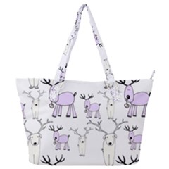 Cute Deers  Full Print Shoulder Bag