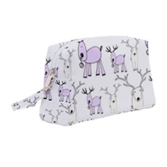 Cute Deers  Wristlet Pouch Bag (medium)