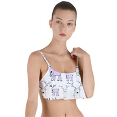 Cute Deers  Layered Top Bikini Top 