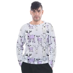 Cute Deers  Men s Long Sleeve Raglan T-shirt