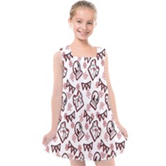 Signs Of Christmas Time  Kids  Cross Back Dress