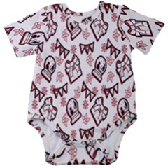 Signs Of Christmas Time  Baby Short Sleeve Bodysuit