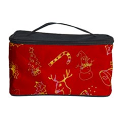 Holy Night - Christmas Symbols  Cosmetic Storage Case