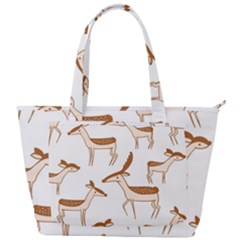 Seamless Deer Pattern Design Back Pocket Shoulder Bag  by Hannah976