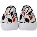 Rose Hip Pattern Branches Autumn Kids  Slip On Sneakers View4