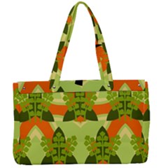 Texture Plant Herbs Herb Green Canvas Work Bag