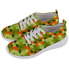 Texture Plant Herbs Herb Green Men s Lightweight Sports Shoes