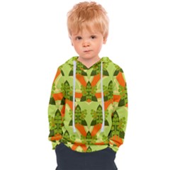 Texture Plant Herbs Herb Green Kids  Overhead Hoodie