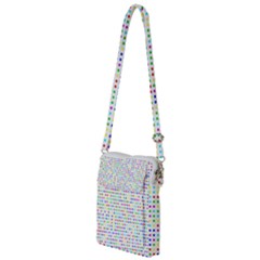 Dots Color Rows Columns Background Multi Function Travel Bag by Hannah976