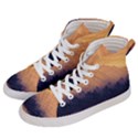 Landscape Nature Mountains Sky Women s Hi-Top Skate Sneakers View2