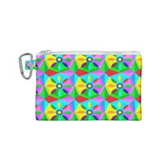 Star Texture Template Design Canvas Cosmetic Bag (small)