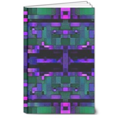 Abstract Pattern Desktop Wallpaper 8  X 10  Hardcover Notebook by Hannah976