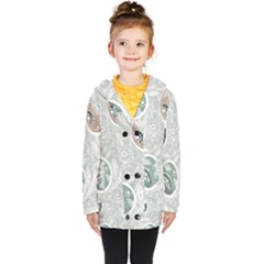 Peisles Pattern Module Design Kids  Double Breasted Button Coat by Hannah976