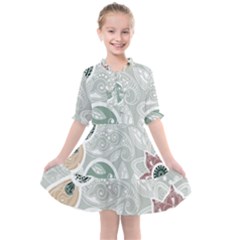Peisles Pattern Module Design Kids  All Frills Chiffon Dress by Hannah976