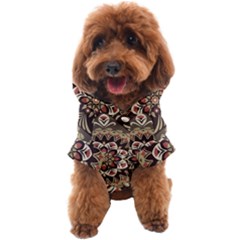 Seamless Pattern Floral Flower Dog Coat by Hannah976