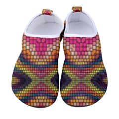 Kaleidoscope Art Pattern Ornament Men s Sock-style Water Shoes