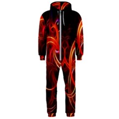 Colorful Prismatic Chromatic Hooded Jumpsuit (men) by Hannah976