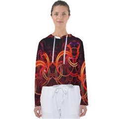 Colorful Prismatic Chromatic Women s Slouchy Sweat