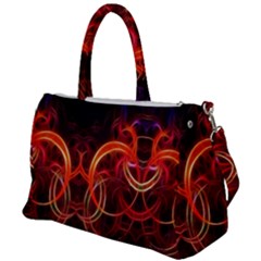 Background Fractal Abstract Duffel Travel Bag