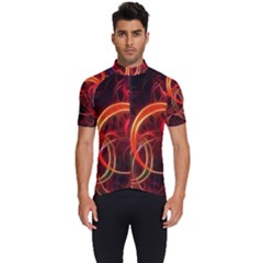 Colorful Prismatic Chromatic Men s Short Sleeve Cycling Jersey by Hannah976