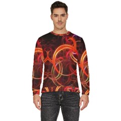 Background Fractal Abstract Men s Fleece Sweatshirt