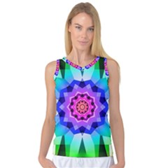 Ornament Kaleidoscope Women s Basketball Tank Top