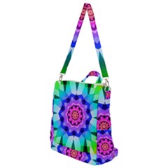 Ornament Kaleidoscope Crossbody Backpack by Hannah976